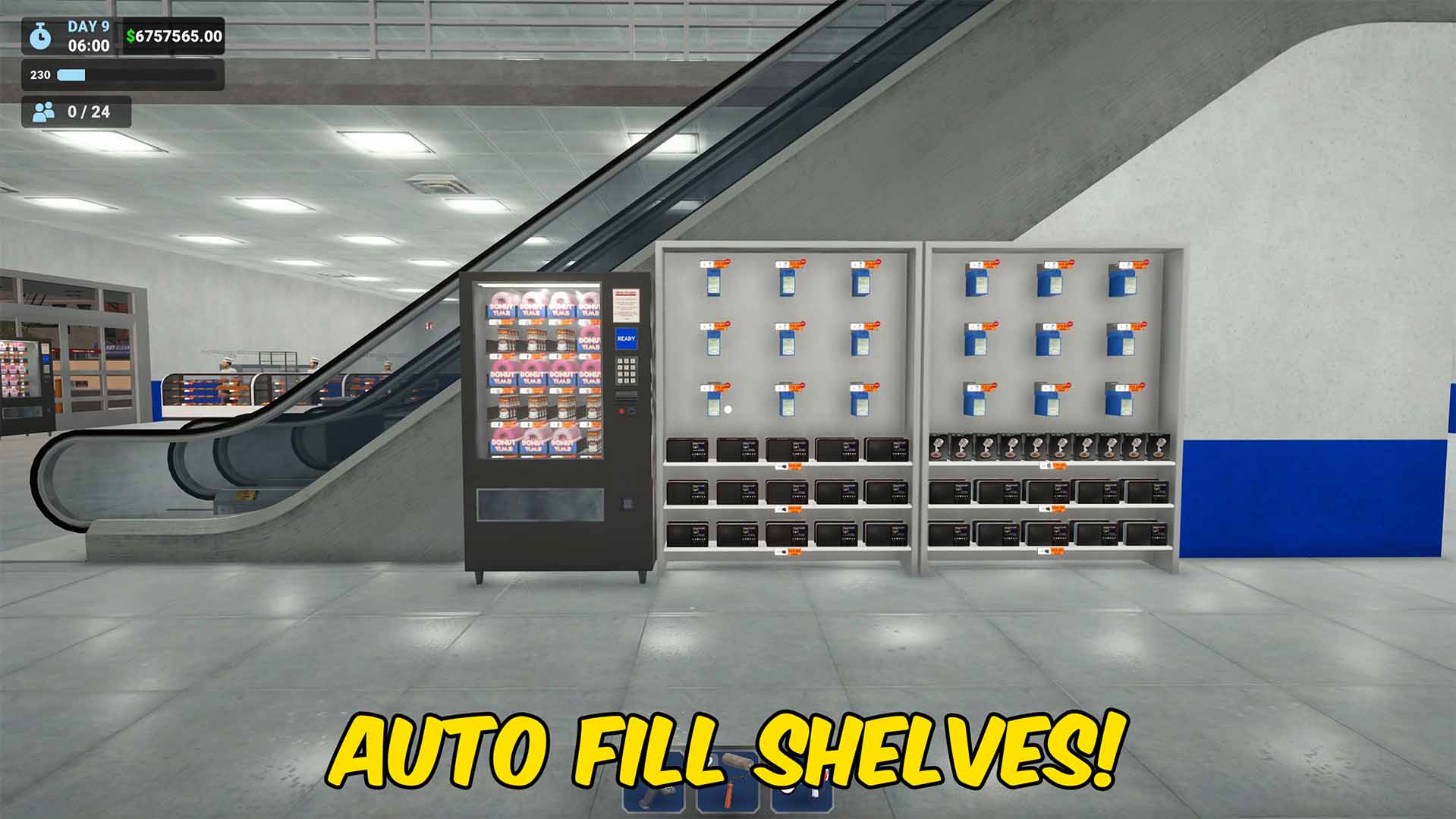 Megastore Simulator — Auto Stock Shelves (screenshot 2)